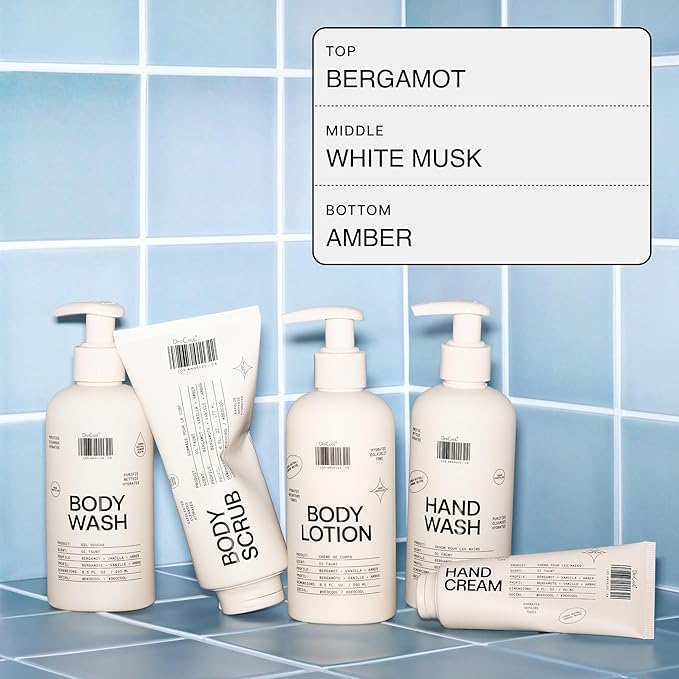 DedCool Body Lotion Xtra Milk – Lightweight, Deeply Hydrating Formula with Ceramides, Snow Mushroom & Meadowfoam Oil, Regular/Full Size