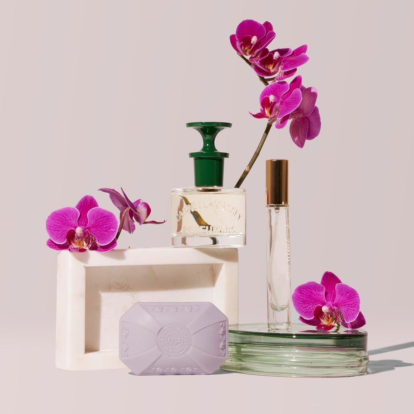 Caswell-Massey Orchid Perfume, Classic Floral Scent, Luxurious & Long-Lasting Fragrance for Women, Full Size, Perfume for Women, 2 Fl Oz