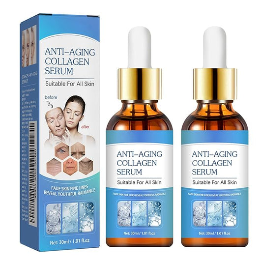 2pcs Face Serum, Stock Solution Facial Serum, in a Bottle, Instant Face Lift & Anti Aging Serum for Reduce Fine Lines, Wrinkles, Plump Skin