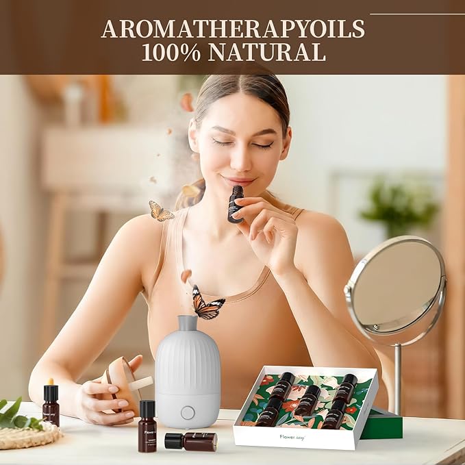 Spearmint Essential Oil 0.34Oz - 100% Pure Natural MAX Undiluted Premium Therapeutic Grade Essential Oils for Diffuser/Skin Care/Massage/Hair/Toenails