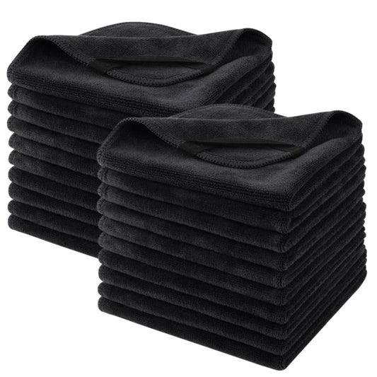 SINLAND Microfiber Facial Cloths Fast Drying Washcloth 12inch x 12inch Absorbent Face Wash Cloth Soft Makeup Remover Cloths