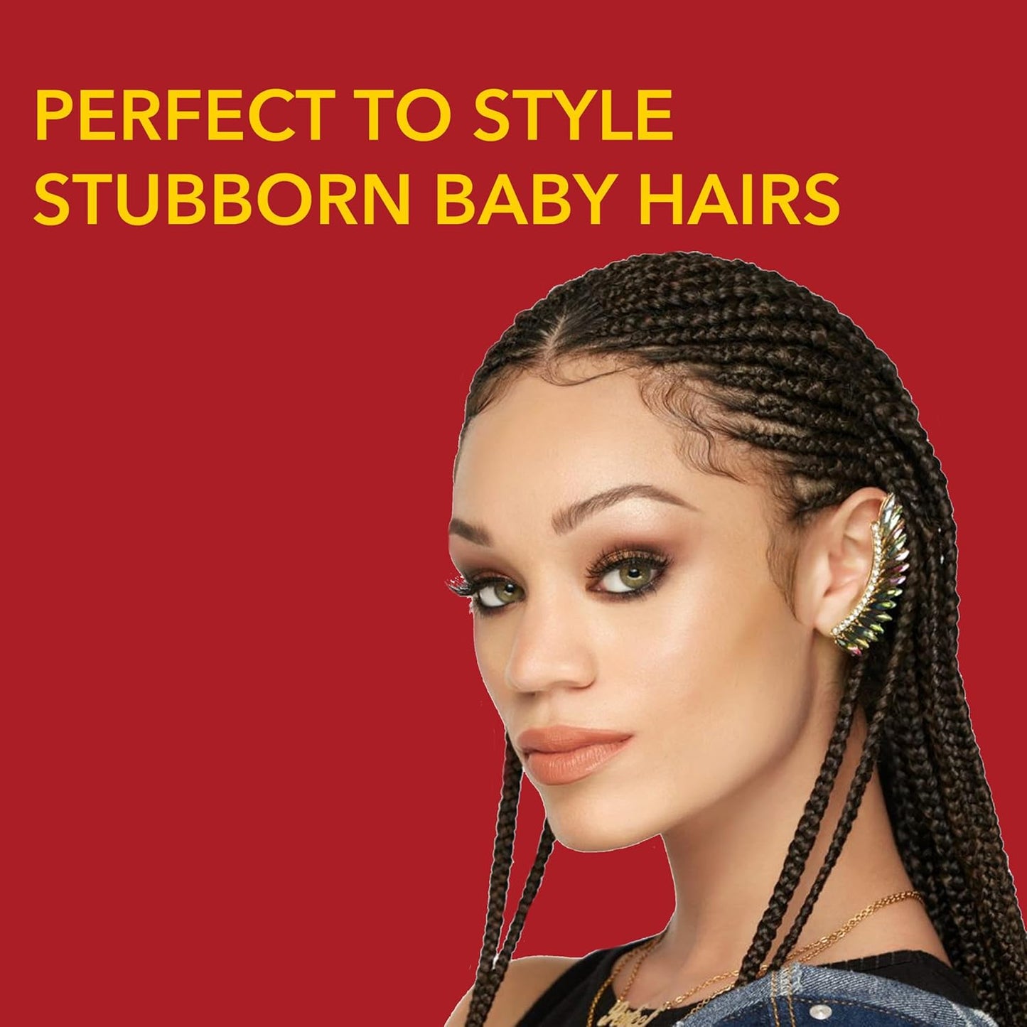 Creme of Nature with Argan Oil from Morocco Perfect Edges, 24 Hour Extra Hold with Moisture & Exotic Shine, 2.25 Ounce (Pack of 2)