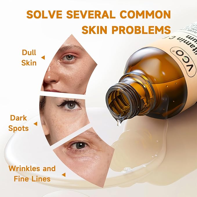 VGO Vitamin C Vitamin E Facial Serum, 60ml / 2.02oz