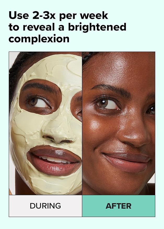 I DEW CARE Wash-Off Mask - Matcha Mood | Korean Facial Soothing Green Tea Skincare for Dry and Sensitized Skin, Korean Face Mask Skin Care for Face, 3.38 Oz