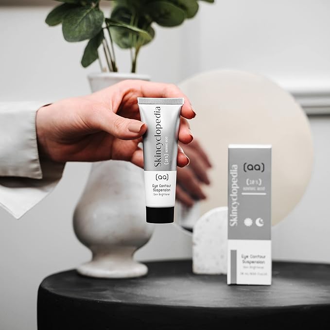 Eye Contour Azelaic Complex 10%, Skin Brightener, High Grade Suspension for Dark Circles, Puffy Eyes, Crow's Feet, Fine Lines & Wrinkles, Redness Relief, Fade and Repair Dark Spots