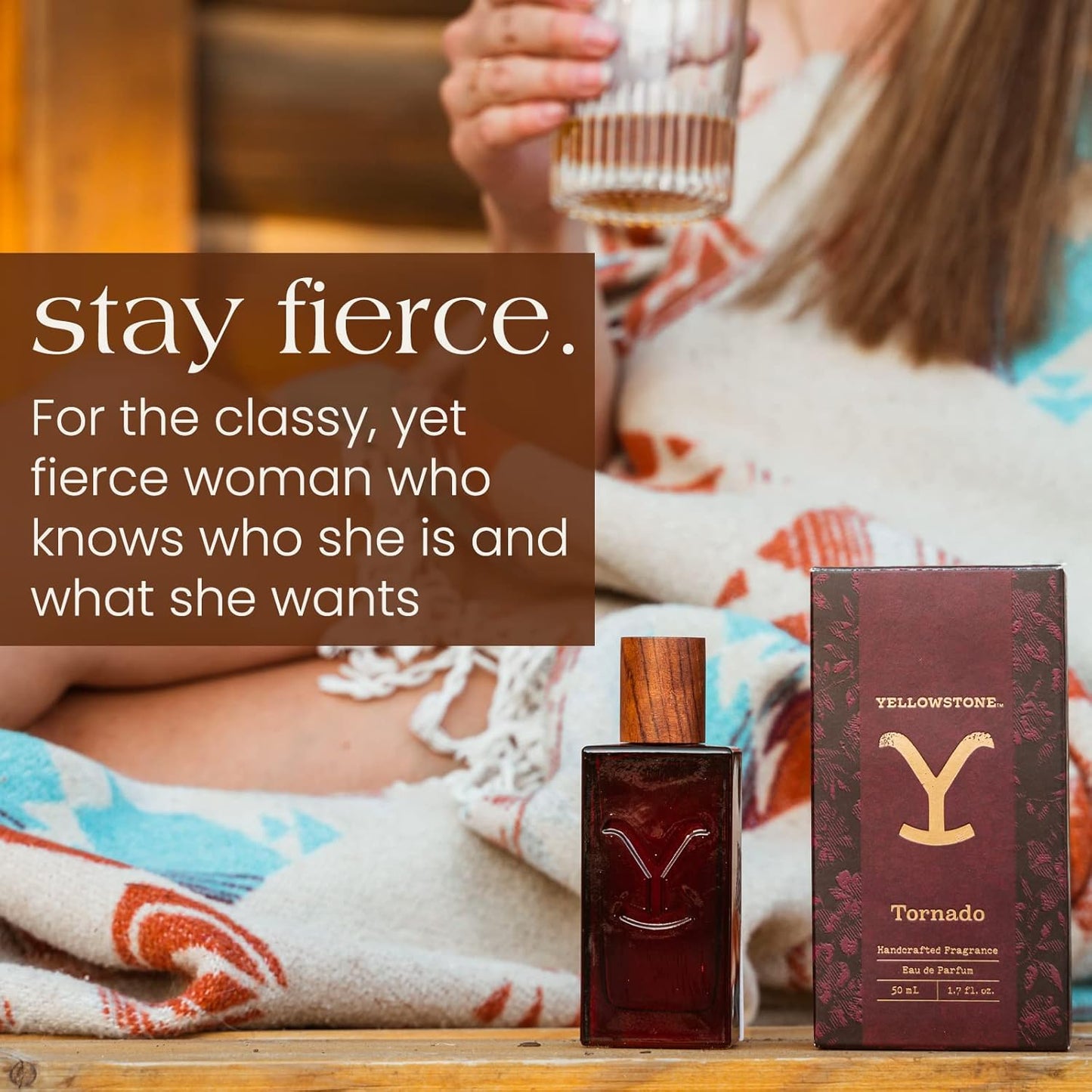 Yellowstone Tornado Women's Perfume by Tru Western, 1.7 fl oz (50 ml) - Rich, Confident, Sensual