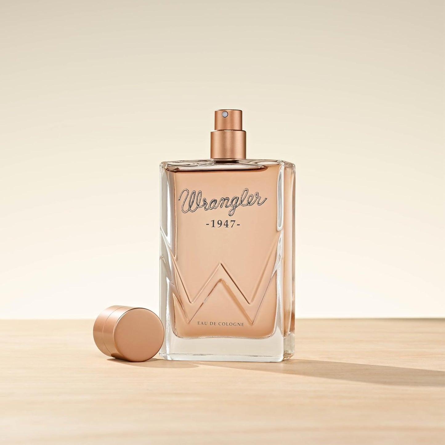 Wrangler 1947 Cologne for Men by Tru Western, 2.5oz, Cedarwood, Amber, Pink Pepper, Zesty Bergamot, Eucalyptus, & Ranch water Accord, Masculine Fragrance, Fresh Aromatics & Warm Resins