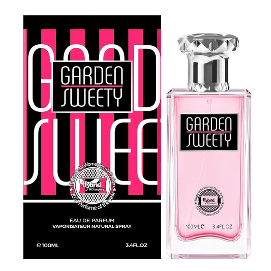 Hybrid & Company Women Garden Sweety Eau De Parfum Vaporisateur Natural Spray 3.4 Fl Oz