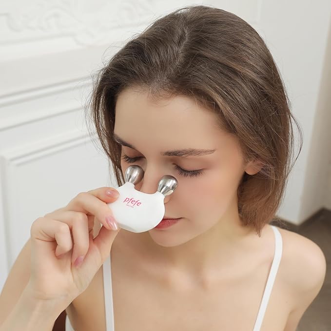 Stainless Steel Rabbit Gua Sha & Face Roller, Cryo Rabbit Massager for Esthetician Supplies, Facial Roller for Puffiness, Wrinkles, Dark Circles