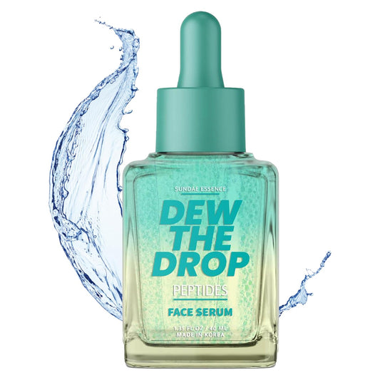 Peptides Face Serum - Dermatologist-Tested, Anti-Aging, Korean Skin Care -Boosts Elasticity, Smooths Texture, Revitalizes Skin - Clean Formula, Vegan, 95% Natural - 1.35 Fl. Oz