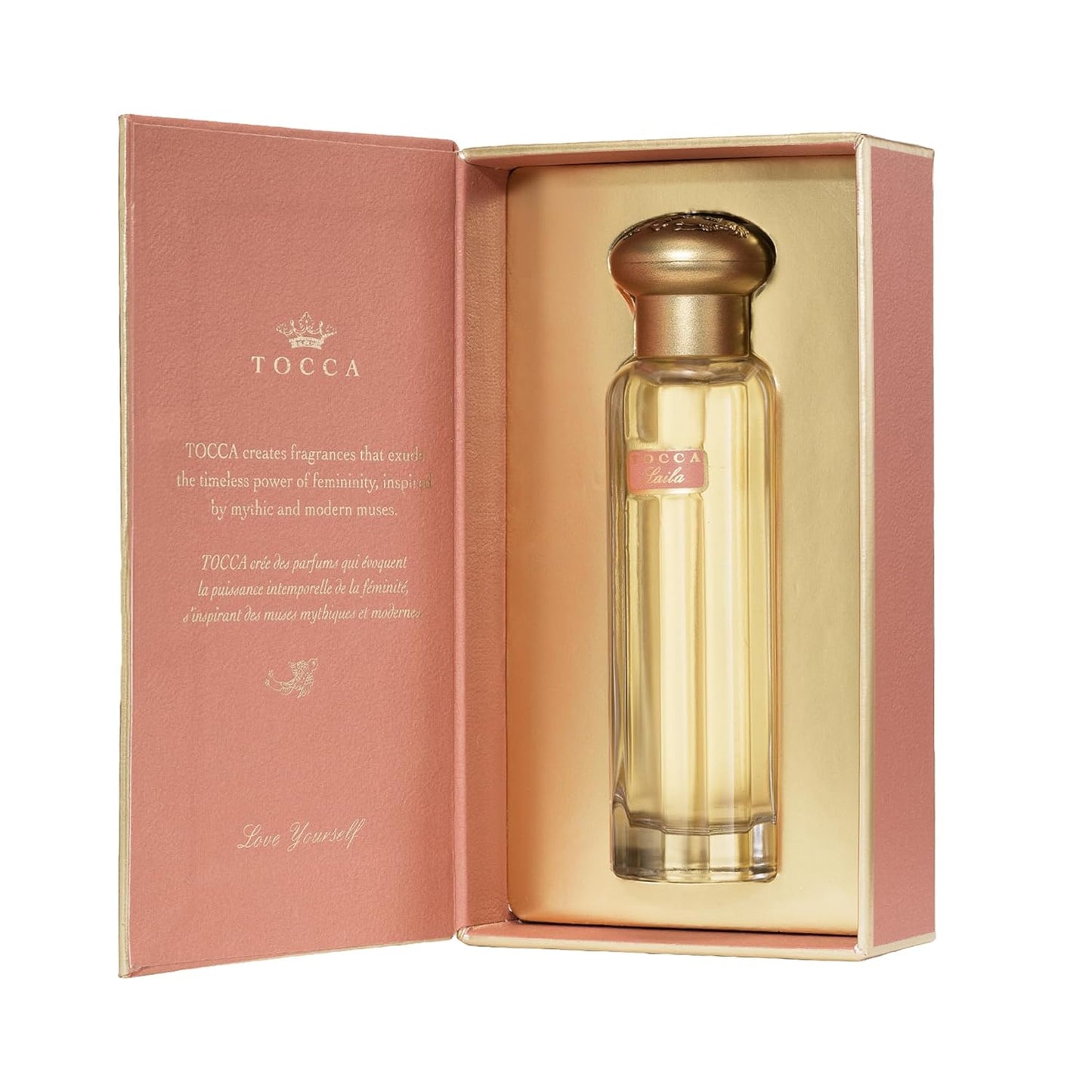 Tocca Laila Women's Perfume Travel Spray, 0.68 oz. (20 ml) - Bergamot, Vanilla & Amber, Sweet and Decadent Eau de Parfum