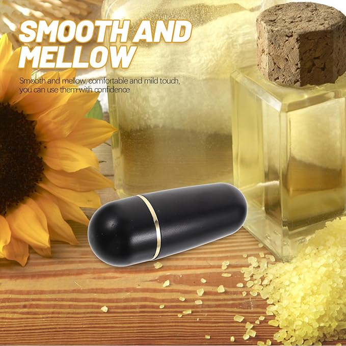 4PCS Volcanic Stone Ball Facial Oil Absorbing Roller, Mini Oil Control Tool for Daily Use, Smooth and Wear-Resistant, Beige, 3.14 * 1.18 * 0.78inch