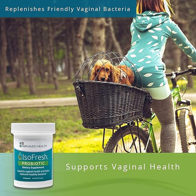 Fairhaven Health IsoFresh Vaginal Probiotics for Women 30 Capsules