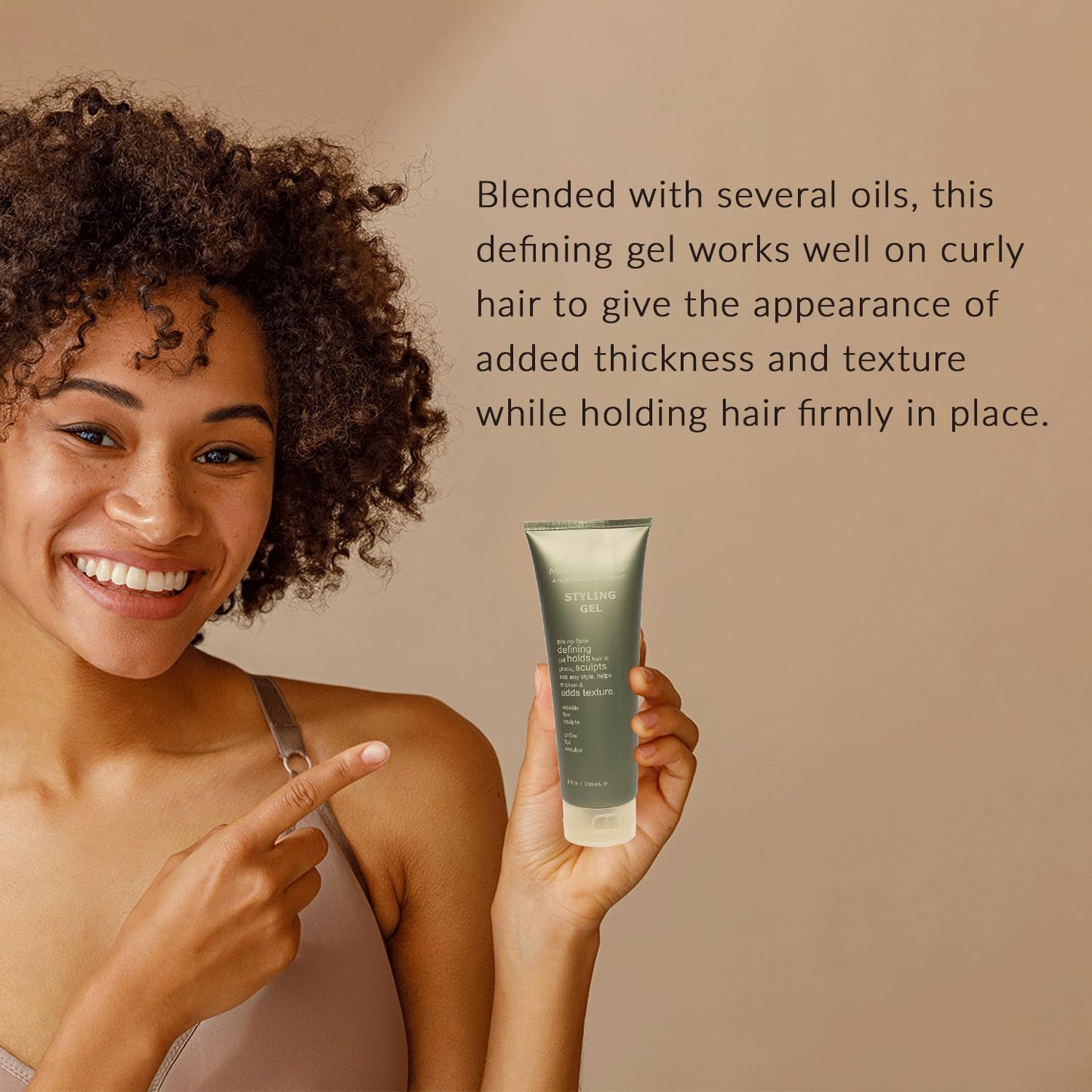 Mixed Chicks Styling Gel - Thickening and Texturizing Definer, 8 fl. oz.