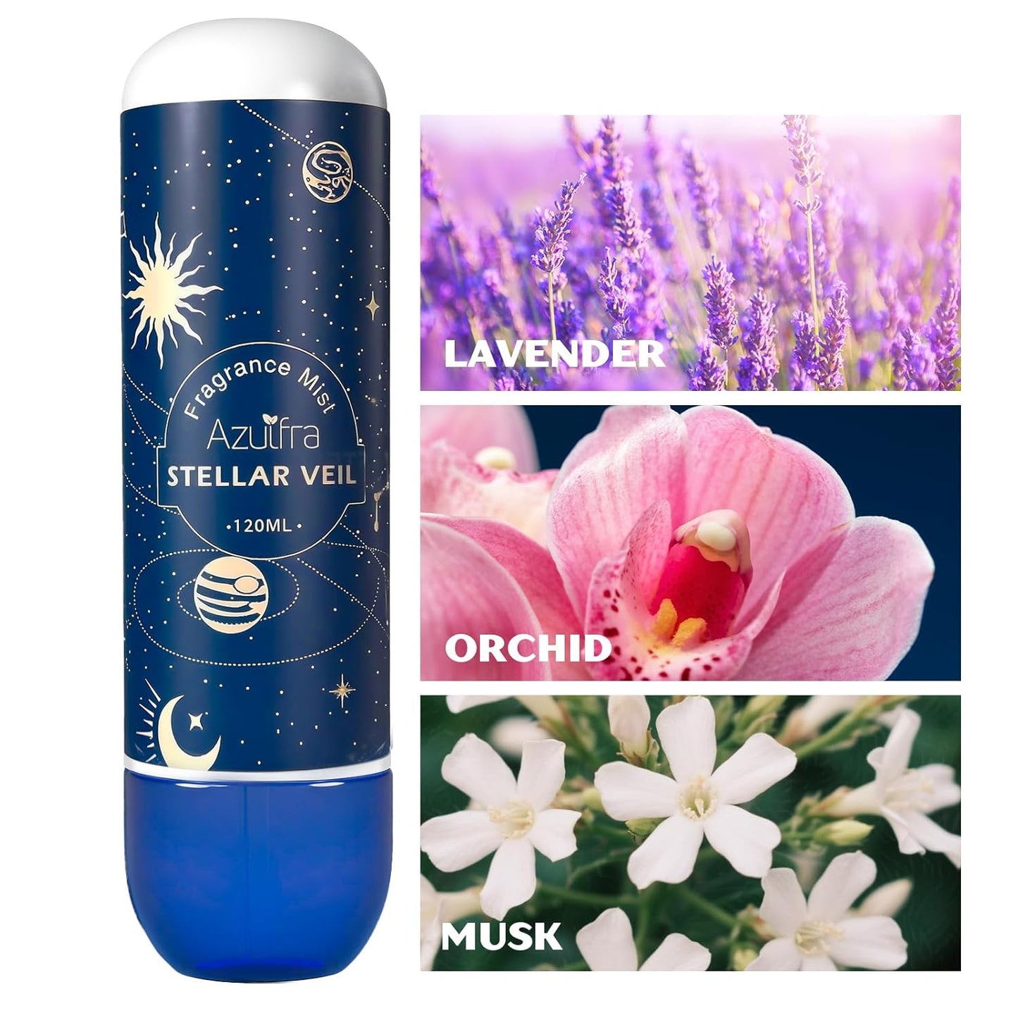 Body Spray for Wowen, Hair & Body Fragrance Mist, Long Lasting Fragrance Spray, 4 fl.oz Stellar Veil