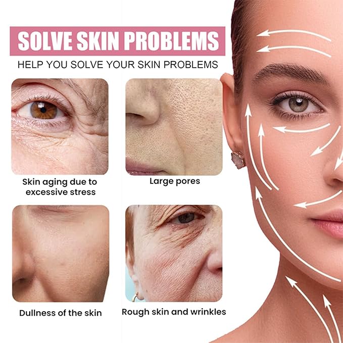 Skin Care Set Sakura Women Beauty Gift Sets Korean Skin Care Kit- Cleanser,Serum,Face Cream,Toner,Eye Cream,Mud Mask-Skin Care Routine Kit (One Size, Cherry Blossom-StyleA-Bae Moisturizing)