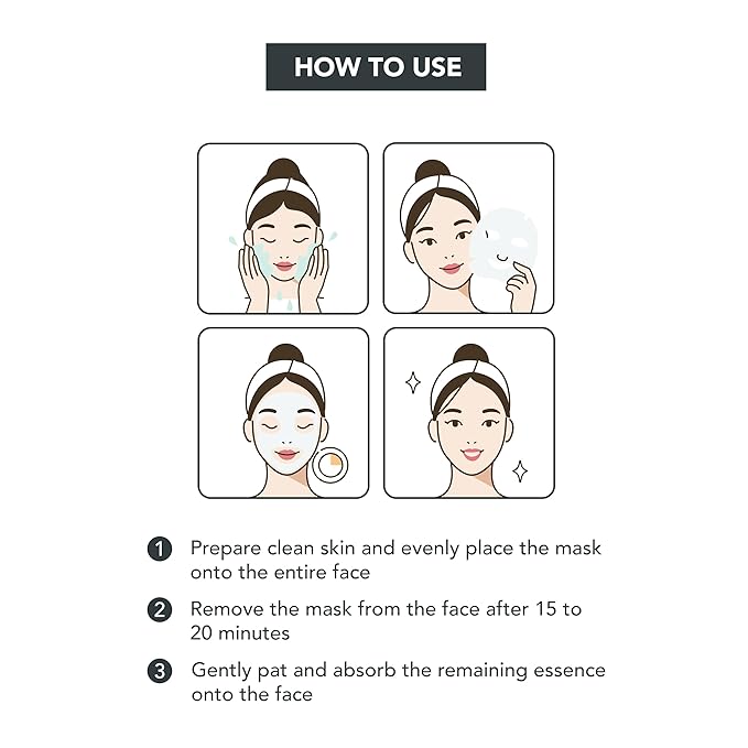 SKIN627 Bulk 24PK Face Masks Skincare, Facial Mask, Sheet Masks Korean (24PK Collagen with Peptide)