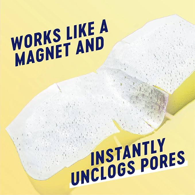 Bioré Witch Hazel Ultra Strength Blackhead Remover Pore Strips, Clears Pores up to 2x More than Original Pore Strips, features C-Bond Technology, Oil-Free, Non-Comedogenic Use, 18 Count