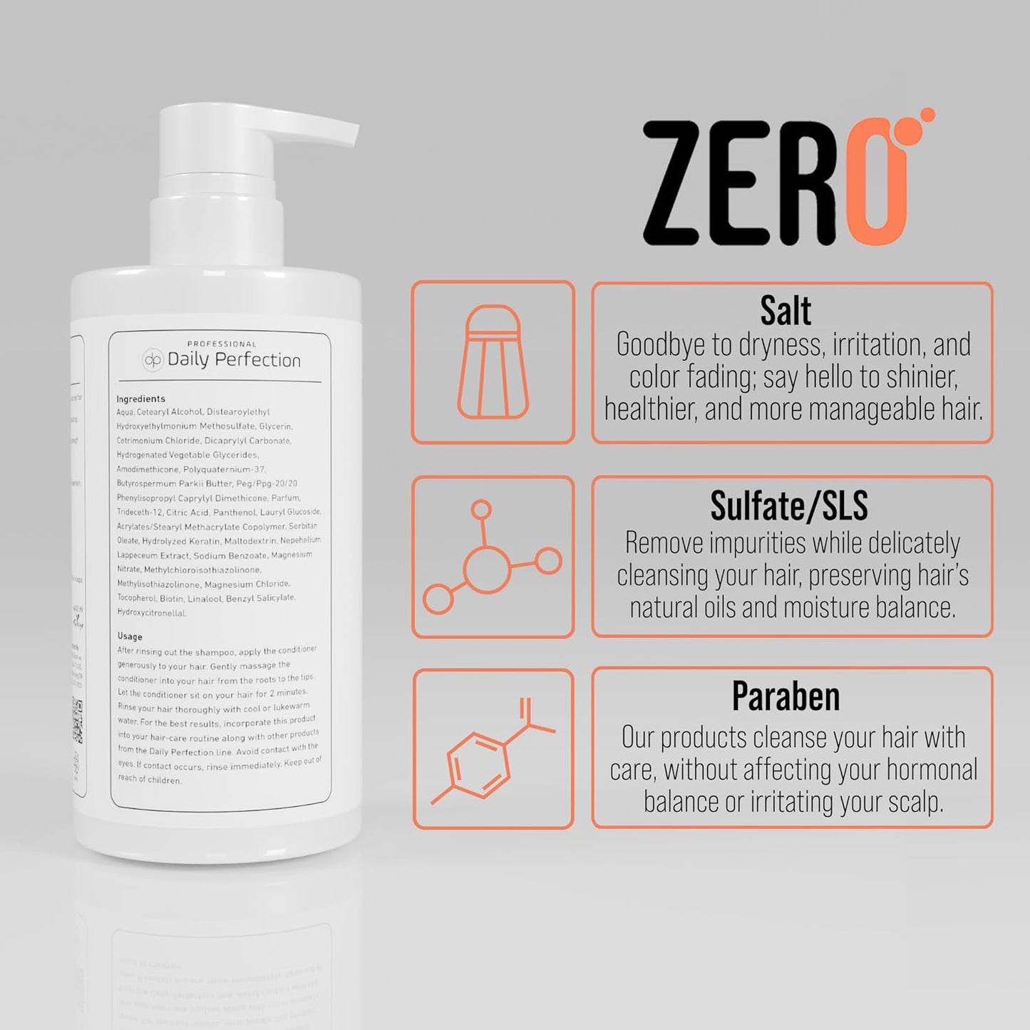 (dp) Detox Conditioner – Hydrate, Clarify & Remove Buildup, Oil & Impurities – Clean + Salon-Grade Formula with Biotin & Keratin