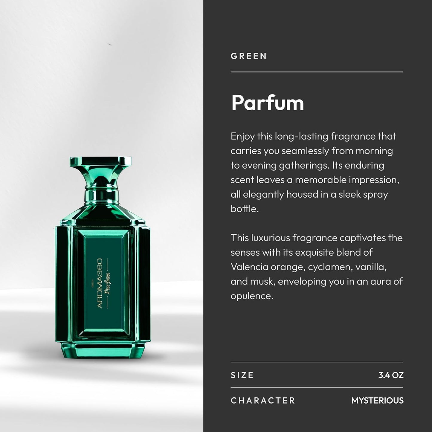 Aroma360 Parfum - Men's Cologne & Women's Perfume - Unisex Eau de Parfum - Luxurious Fragrance Oil