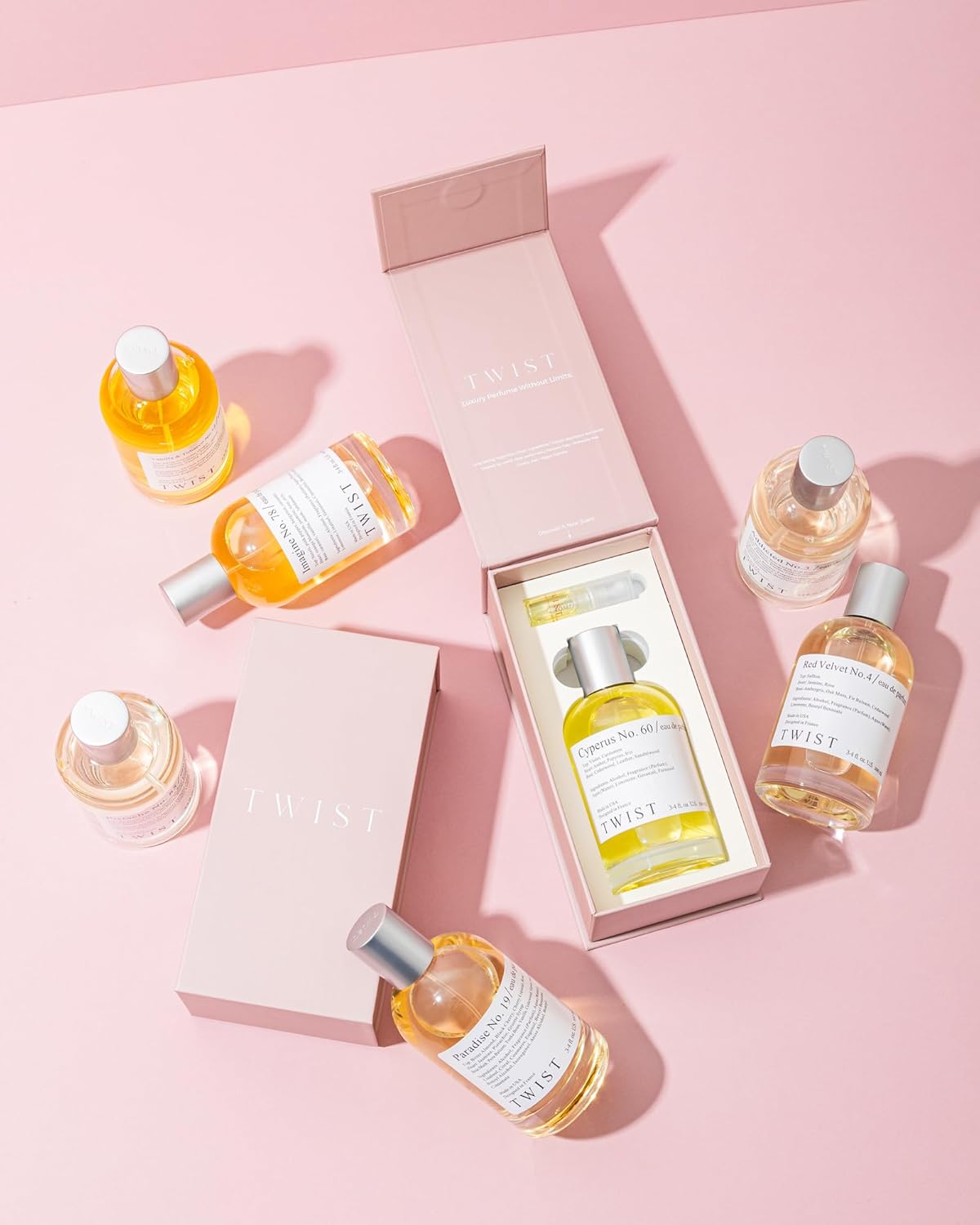 Twist - Koko Bay No. 2 - Eau De Parfum Inspired by Cha. Coco Mademoiselle, Long-Lasting Perfume For Women, Paraben Free, Vegan, Clean Ingredients, Fragrance - Spray 100 ml | 3.4 fl. oz.