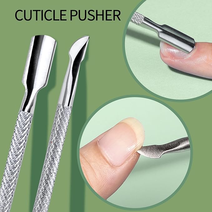 Teenitor Cuticle Softener Remover, Cuticle Oil, Nail Care Cuticle Remover Tools Set with Cuticle Trimmer,Cuticle Pusher,Nail File Buffer, Cuticle Nipper Lavender
