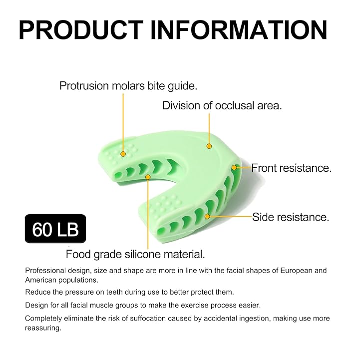 Jaw Exerciser - Jawline Exerciser for Men and Women, Facial Exerciser