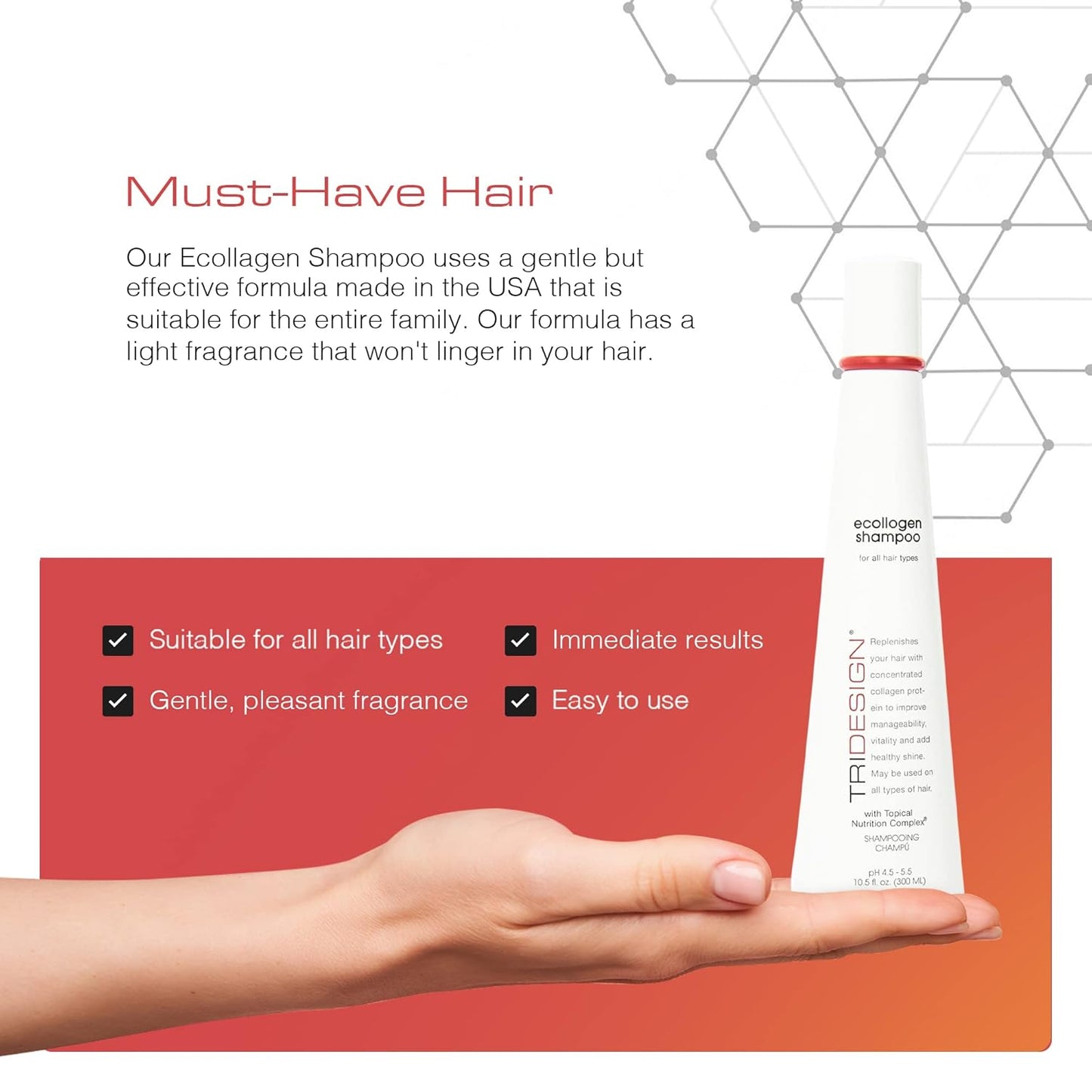 Tri Ecollogen Shampoo (10.5 oz.)