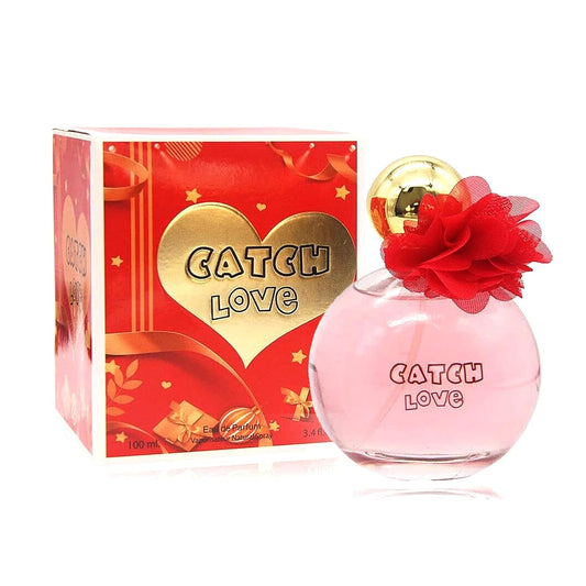 Women's Catch Love Perfume Fresh Scent Eau de Parfum 3.4 Flo Oz Natural Spray Fragrance for all Day Used