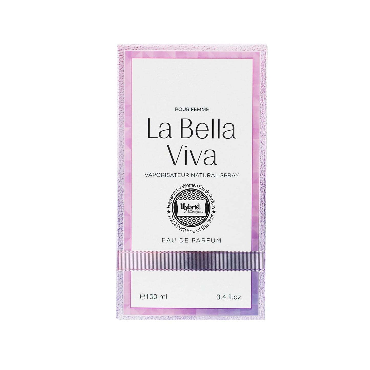 Hybrid & Company Women La Bella Viva Pour Femme Eau De Parfum Vaporisateur Natural Spray 3.4 Fl Oz