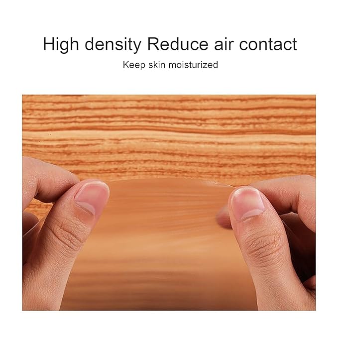 600pcs Plastic Facial Mask Preservative Film Disposable Plastic Film Facial Mask Paper DIY Beauty Skin Care Facial Mask Sheet Retention