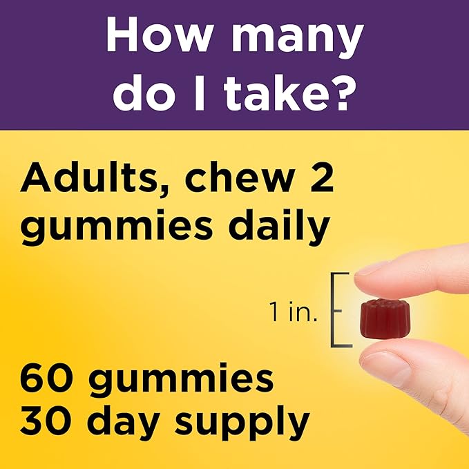 Nature Made Elderberry with Vitamin C 60 Elderberry 30 Day