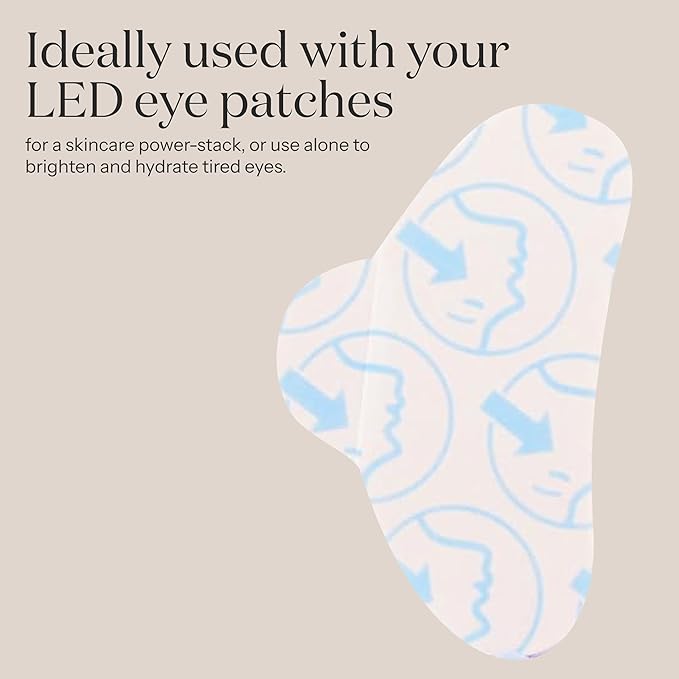 SMOOTHSKIN Hydrocolloid Eye Patches for use Under-Eye Red Light Therapy Device, Single Use, 20 Per Pack
