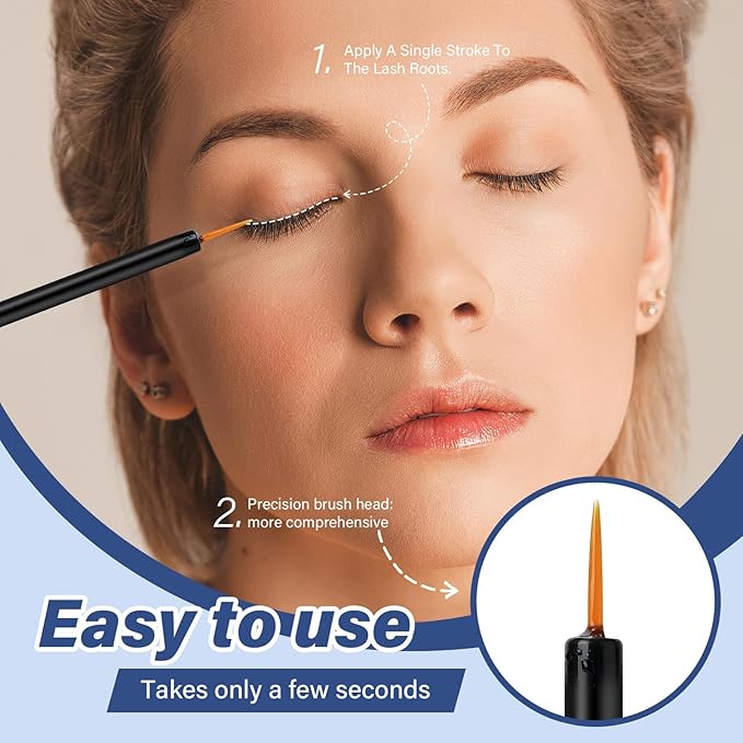 Advanced Lash Serum 4ml Eyelash Serum Lash Growth Rapid,Fuller And Thicker Vegan Lash Enhancing Treatment