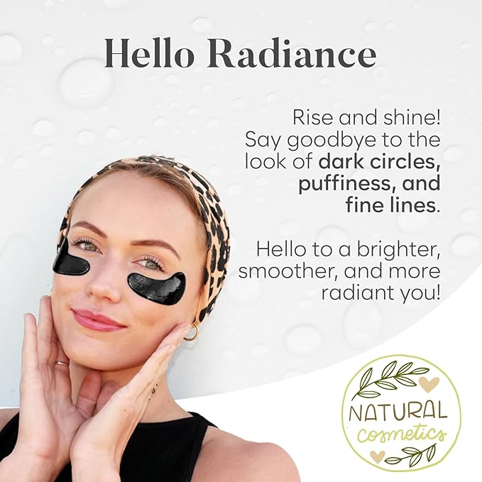 Snail Mucin Under Eye Patches (30 PAIRS), For Puffy Eyes and Dark Circles, Under Eye Mask with Hyaluronic Acid & Hydrolyzed Collagen, Deeply Hydrating Formula, Patch Yeux