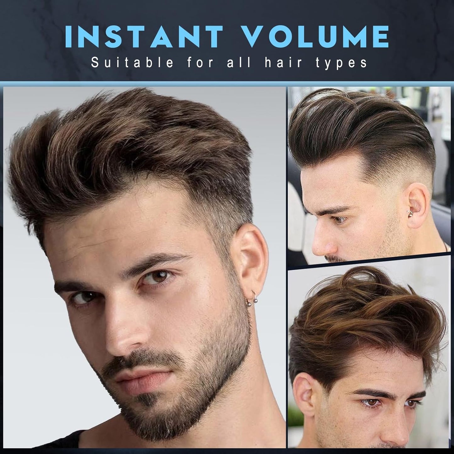 JVR Hair Clay for Men and Women, Medium Hold Matte Finish Texturizing Clay Hair Product Men with Natural and Organic Ingredients, Easy To Wash Out, For All Hairstyles Cream (2.86 oz)