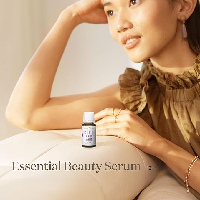 Young Living Essential Beauty Serum (Dry), 15ml | Facial Care | Skincare for Dry Skin | Daily Moisturizes and Refreshes | Suitable for Face and Neck | Self-Care Essential