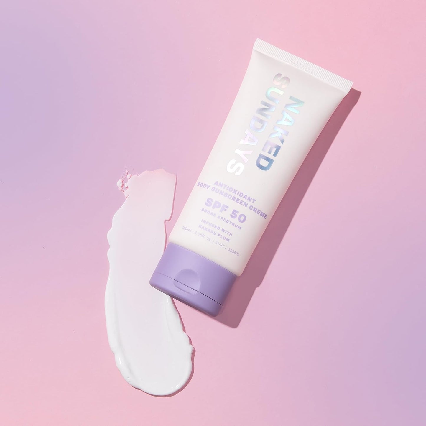 Naked Sundays SPF 50 Antioxidant Body Sunscreen Lotion – Broad Spectrum UVA/UVB Protection, Hydrating & Lightweight – 100ml