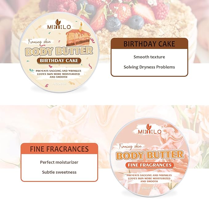 New Body Glaze Choose You Favorite Scent To Keep Skin Hydratedand Moisturizing Care Butter Sample Kit Skin Care