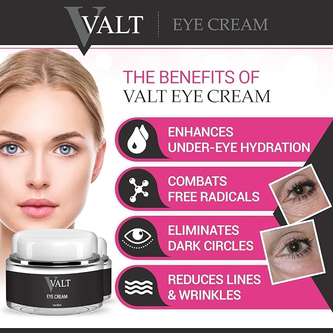 Valt Pro Collagen Cream - Smoother, Softer Skin - Deep Hydration, Instantly - Improved Skin Tone and Texture