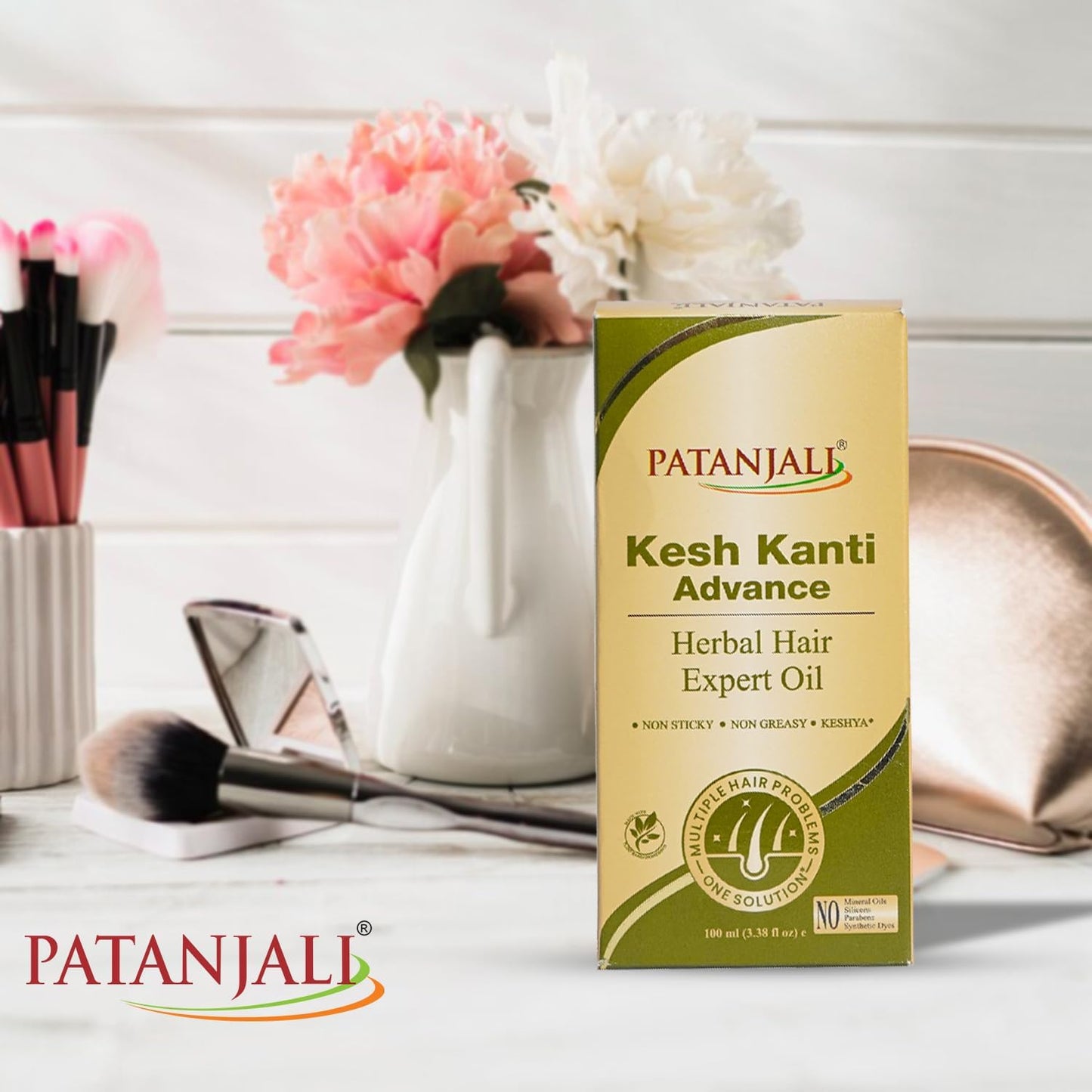 Patanjali kesh Kanti herbal Hair Expert Oil - 100ml / 3.38 fl oz
