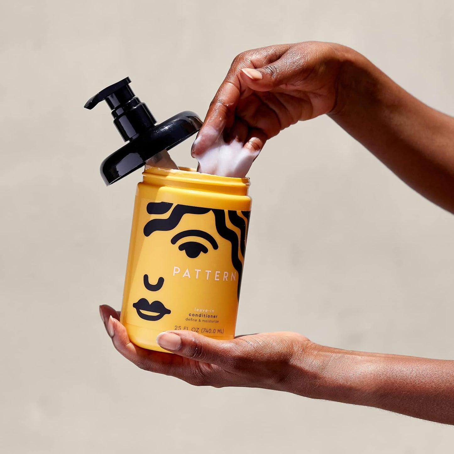 PATTERN Beauty by Tracee Ellis Ross Leave-In Conditioner 25 fl oz - Rich Moisture for Curly, Coily and Tight-Textured Hair, 3a to 4c