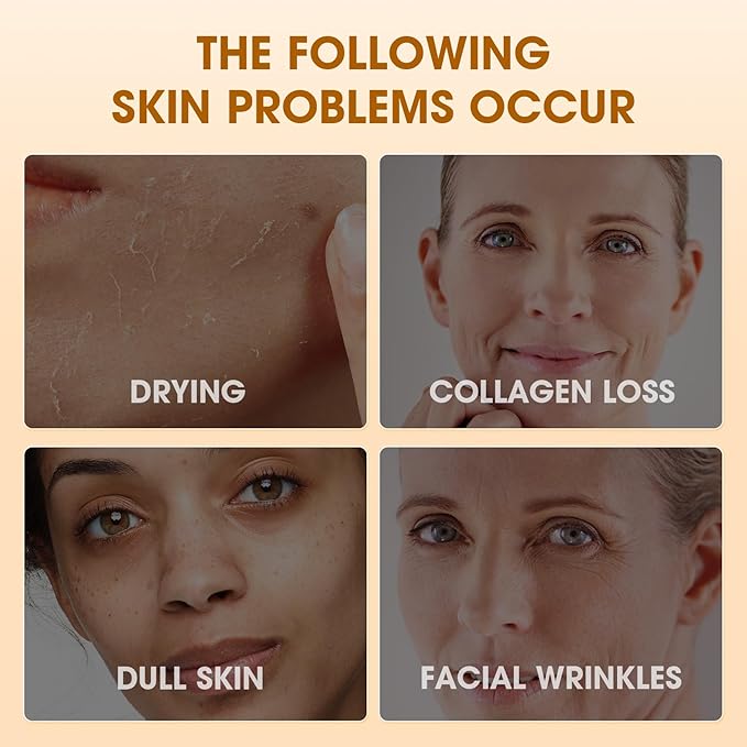 24K Gold Collagen Infusion Face Mask, Layered Patch Mask, Deep Hydrating Moisturizing Collagen Facial Mask, Women's Skin Care, No-Cleaning Sleeping Face Mask (Package of 4)