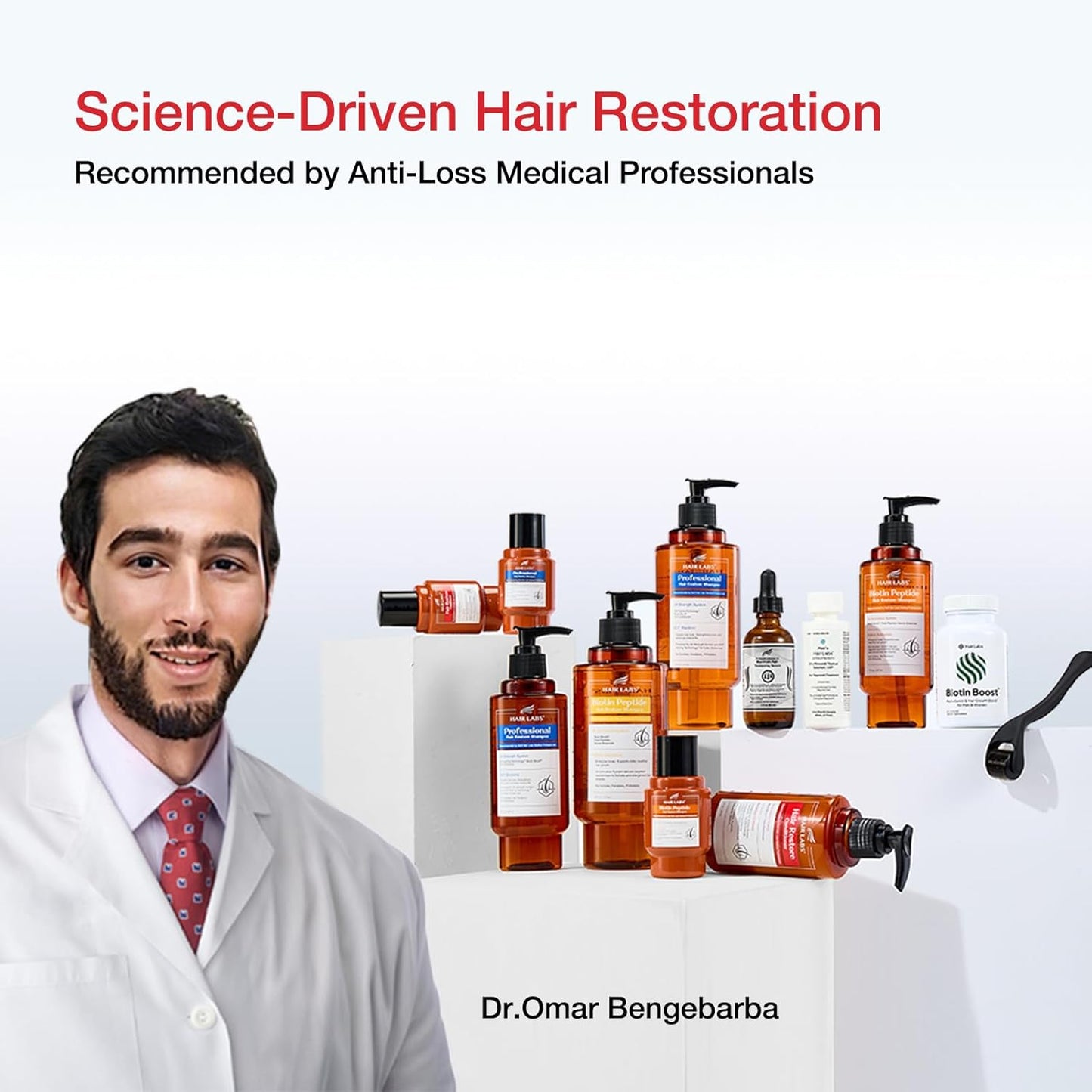 Professional Strength Hair Restore Shampoo, 7 Fl Oz Extra Potent Hair Loss Shampoo for Women & Men, Hair Regrowth Strengthening Biotin Boost Nourishes Scalp and Stimulates Growth