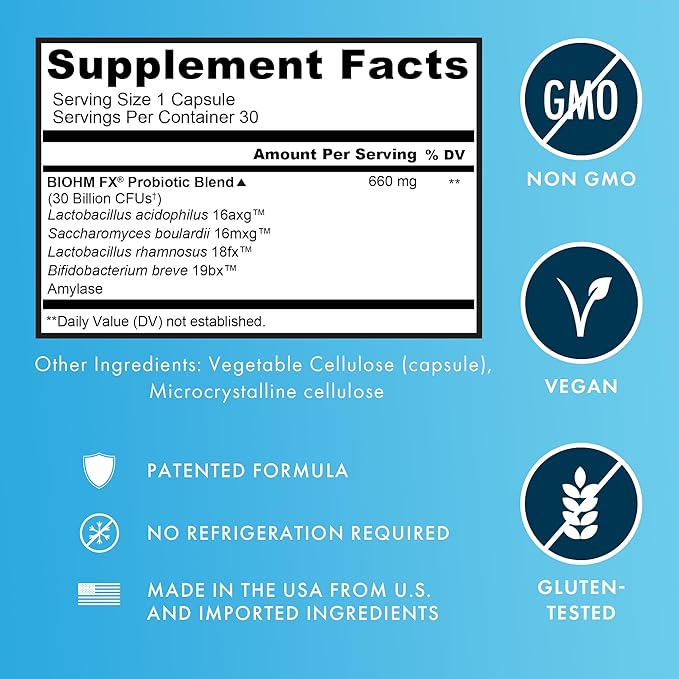 BIOHM Total Probiotic 30 Billion 30 Day