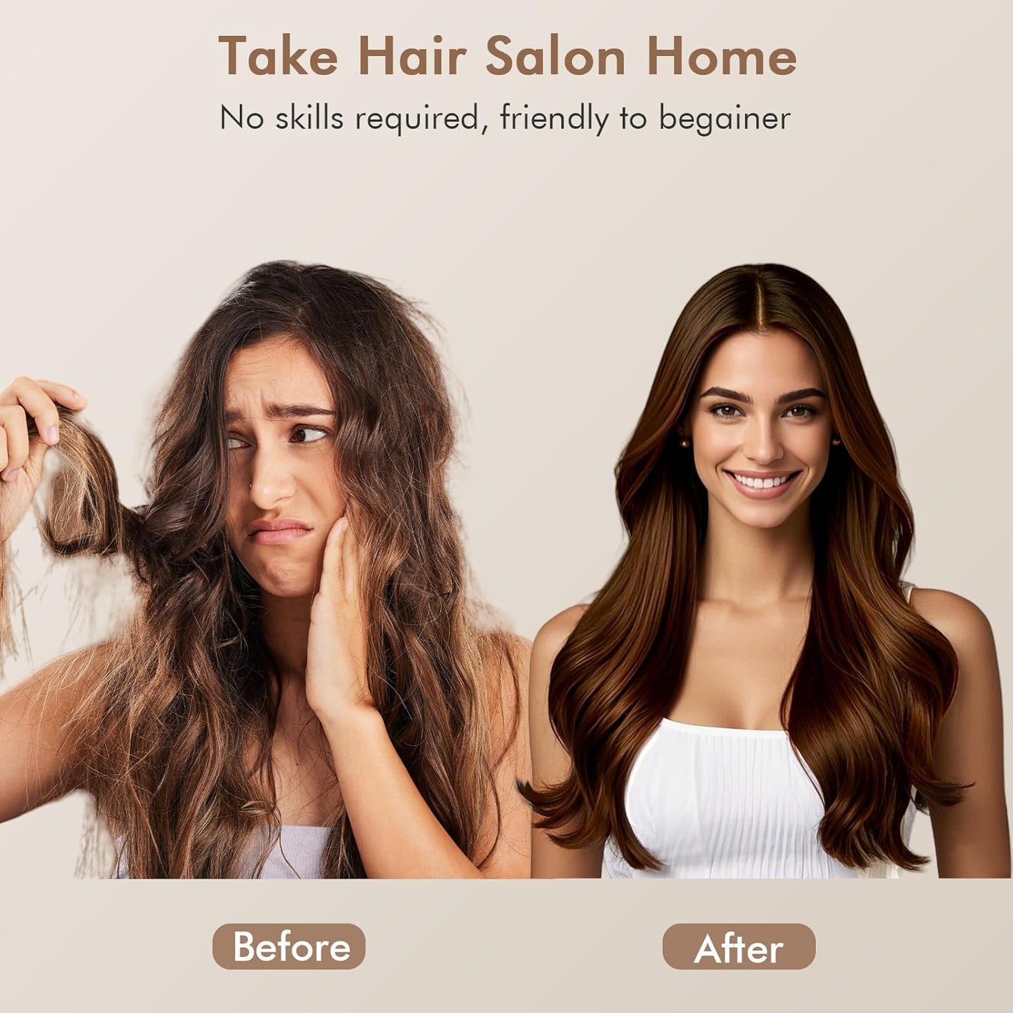 Blow Dryer Brush Hair Straightener: High Speed Hot Air Styler 110,000 RPM for Fast Drying Straightening Volumizing, One Step Volumizer with PTC Smoothing Comb Negative Ion for Silky Frizz-Free (Pink)