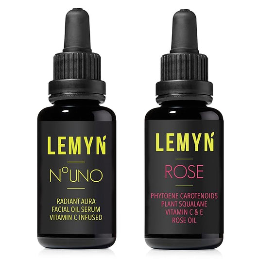 Brightening & Hydrating Face Oil Bundle 2 x 15ml - Freshly Handcrafted in the USA