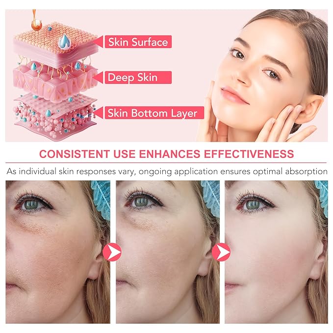 Collagen Face Mask Overnight, Collagen Real Deep Mask, Face Masks Beauty, Hydrating, Pore Minimizing, Brighten Skin Tone, Elastic Skin, 4PCS