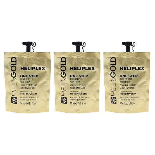 Heliplex One Step Hair Serum for Unisex - 1.7 oz Serum - Pack of 3