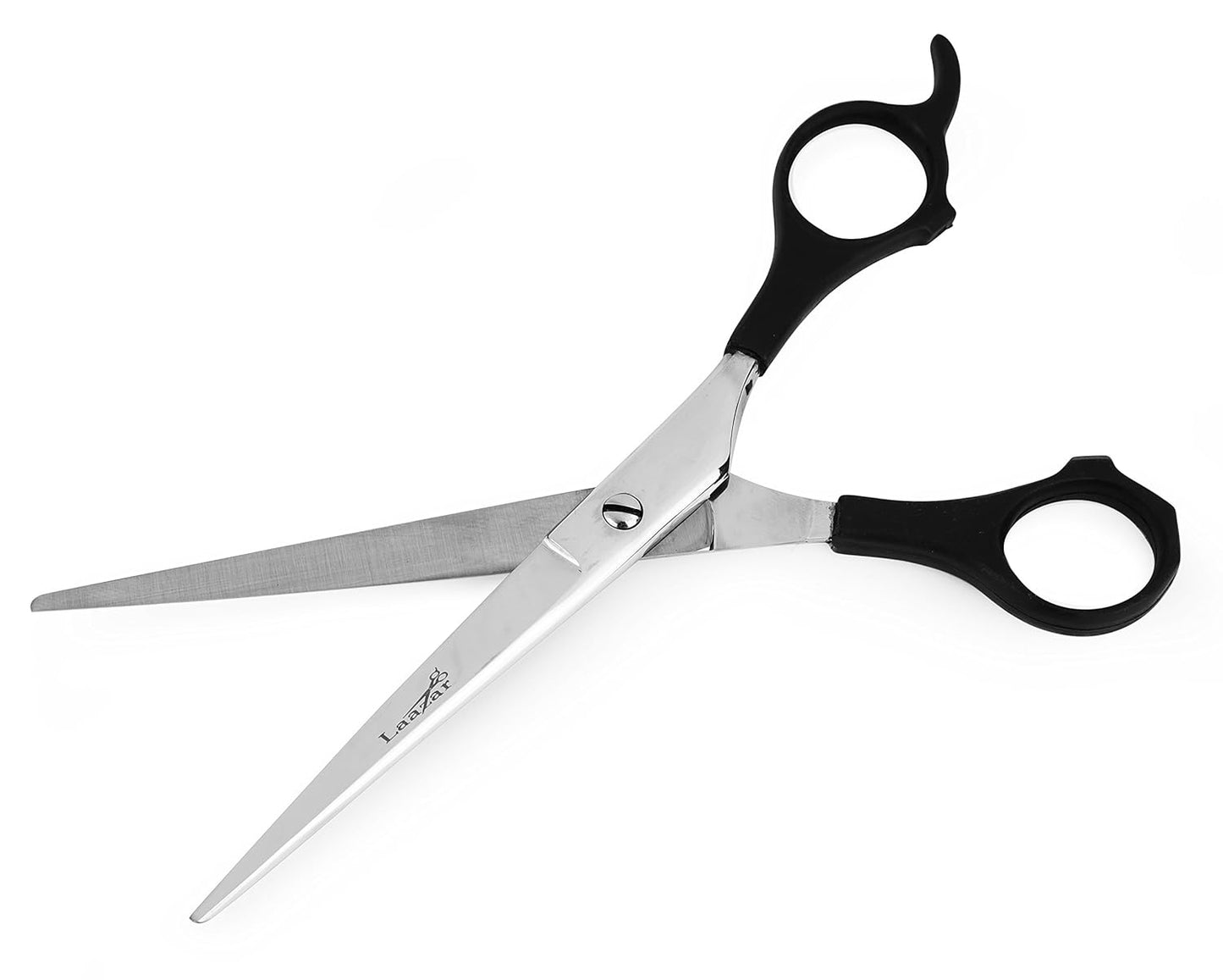 Laazar7.5 Inch Straight Hair Cutting Scissors | Professional Hairdresser Trimming Shears with Premium Japanese Steel Blade | Extra Sharp | Grooming Tools for Men, Women, Pro Barber, or Hair Salon